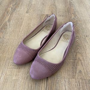 7.5 genuine leather Vince Camuto flats